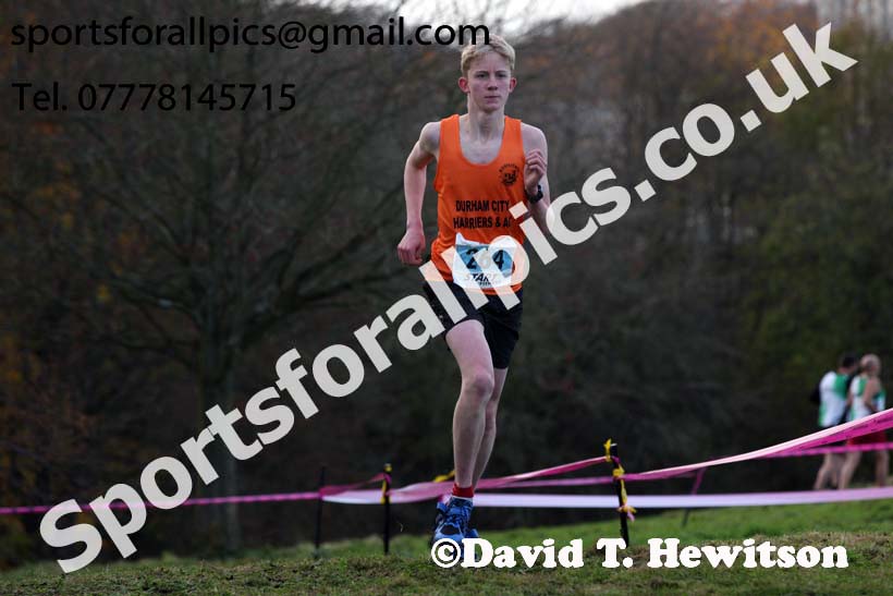 Mens under-17s 2017 Start Fitness North Eastern Harrier League, Aykley Heads, Durham. Photo:  David T. Hewitson/Sports for All Pics